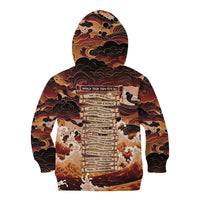Odysseus World Tour Kid Hoodie Ancient Greek Mythology