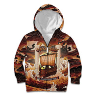 Odysseus World Tour Kid Hoodie Ancient Greek Mythology