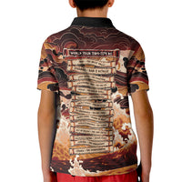 Odysseus World Tour Kid Polo Shirt Ancient Greek Mythology
