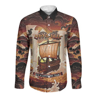 Odysseus World Tour Long Sleeve Button Shirt Ancient Greek Mythology