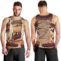 Odysseus World Tour Men Tank Top Ancient Greek Mythology