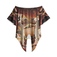 Odysseus World Tour Off Shoulder Wrap Waist Top Ancient Greek Mythology