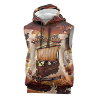 Odysseus World Tour Sleeveless Hoodie Ancient Greek Mythology