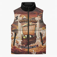 Odysseus World Tour Sleeveless Puffer Jacket Ancient Greek Mythology