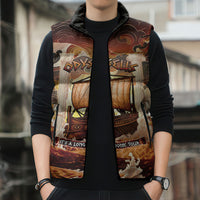 Odysseus World Tour Sleeveless Puffer Jacket Ancient Greek Mythology
