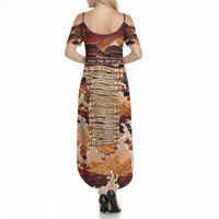 Odysseus World Tour Summer Maxi Dress Ancient Greek Mythology