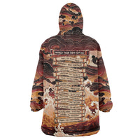 Odysseus World Tour Wearable Blanket Hoodie Ancient Greek Mythology