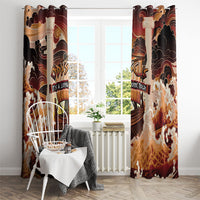 Odysseus World Tour Window Curtain Ancient Greek Mythology