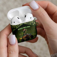 Dinosaur Christmas AirPods Case Merry Rexmas - Wonder Print Shop