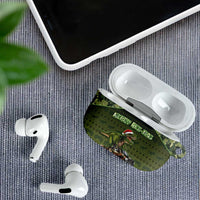 Dinosaur Christmas AirPods Case Merry Rexmas - Wonder Print Shop