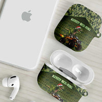 Dinosaur Christmas AirPods Case Merry Rexmas - Wonder Print Shop
