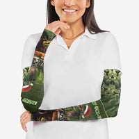 Dinosaur Christmas Arm Sleeves Merry Rexmas - Wonder Print Shop