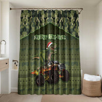 Dinosaur Christmas Bathroom Set Merry Rexmas - Wonder Print Shop