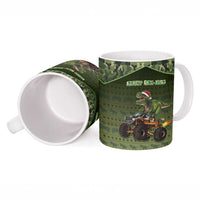 Dinosaur Christmas Ceramic Mug Merry Rexmas - Wonder Print Shop
