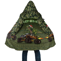 Dinosaur Christmas Cloak Merry Rexmas - Wonder Print Shop