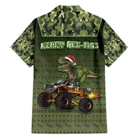 Dinosaur Christmas Hawaiian Shirt Merry Rexmas - Wonder Print Shop