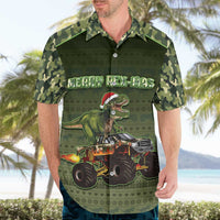 Dinosaur Christmas Hawaiian Shirt Merry Rexmas - Wonder Print Shop