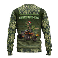 Dinosaur Christmas Ugly Christmas Sweater Merry Rexmas - Wonder Print Shop