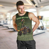 Dinosaur Christmas Men Tank Top Merry Rexmas - Wonder Print Shop