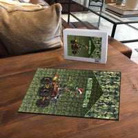 Dinosaur Christmas Puzzle Merry Rexmas - Wonder Print Shop