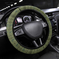 Dinosaur Christmas Steering Wheel Cover Merry Rexmas - Wonder Print Shop