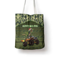 Dinosaur Christmas Tote Bag Merry Rexmas - Wonder Print Shop