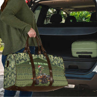 Dinosaur Christmas Travel Bag Merry Rexmas - Wonder Print Shop