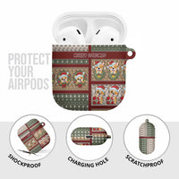 Corgi Christmas AirPods Case Merry Corgmas - Wonder Print Shop