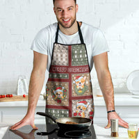 Corgi Christmas Apron Merry Corgmas - Wonder Print Shop