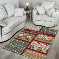 Corgi Christmas Area Rug Merry Corgmas - Wonder Print Shop