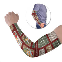 Personalized Corgi Christmas Arm Sleeves Merry Corgmas - Wonder Print Shop