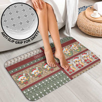 Corgi Christmas Bathroom Set Merry Corgmas - Wonder Print Shop