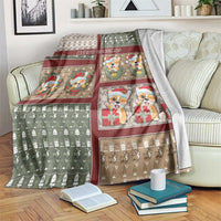 Corgi Christmas Blanket Merry Corgmas - Wonder Print Shop