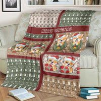 Corgi Christmas Blanket Merry Corgmas - Wonder Print Shop