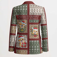 Personalized Corgi Christmas Blazer Merry Corgmas - Wonder Print Shop