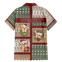 Personalized Corgi Christmas Family Matching Mermaid Dress and Hawaiian Shirt Merry Corgmas - Wonder Print Shop