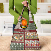 Corgi Christmas Grocery Bag Merry Corgmas - Wonder Print Shop