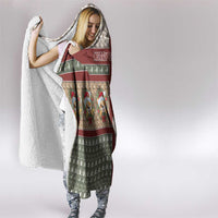 Corgi Christmas Hooded Blanket Merry Corgmas - Wonder Print Shop