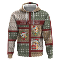 Personalized Corgi Christmas Hoodie Merry Corgmas - Wonder Print Shop
