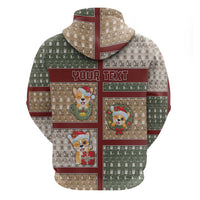 Personalized Corgi Christmas Hoodie Merry Corgmas - Wonder Print Shop