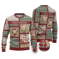 Personalized Corgi Christmas Ugly Christmas Sweater Merry Corgmas - Wonder Print Shop