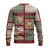 Personalized Corgi Christmas Ugly Christmas Sweater Merry Corgmas - Wonder Print Shop