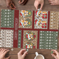 Corgi Christmas Puzzle Merry Corgmas - Wonder Print Shop