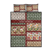Corgi Christmas Quilt Bed Set Merry Corgmas - Wonder Print Shop