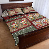 Corgi Christmas Quilt Bed Set Merry Corgmas - Wonder Print Shop