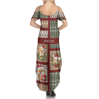 Personalized Corgi Christmas Summer Maxi Dress Merry Corgmas - Wonder Print Shop