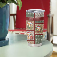 Personalized Corgi Christmas Tumbler Cup Merry Corgmas - Wonder Print Shop