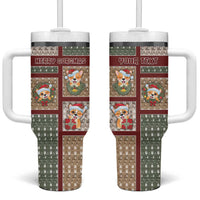 Personalized Corgi Christmas Tumbler With Handle Merry Corgmas - Wonder Print Shop