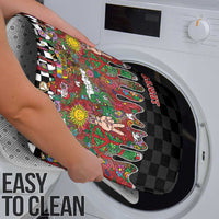 Hippie Christmas Bathroom Set Doodle Style - Wonder Print Shop