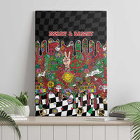 Hippie Christmas Canvas Wall Art Doodle Style - Wonder Print Shop